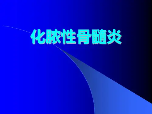 化脓性骨髓炎PPT课件