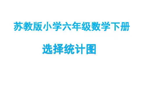六年级数学下册课件-1.2选择统计图149-苏教版