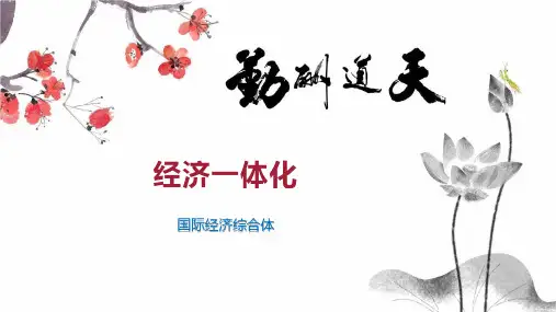 经济一体化 