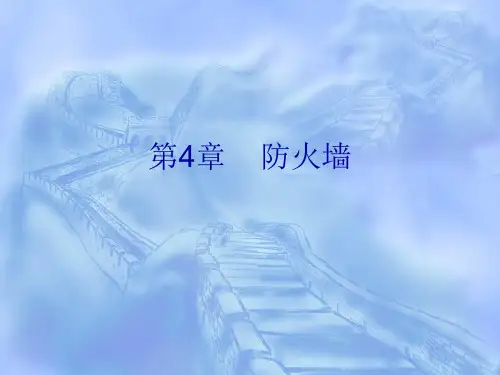 《防火墙》PPT课件