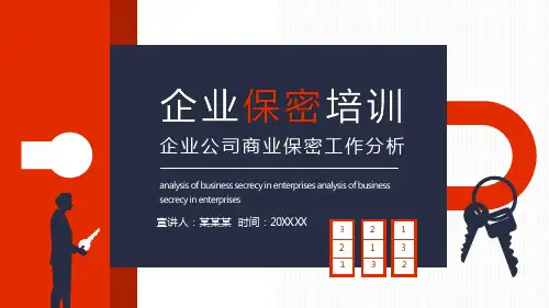 企业公司商业保密工作分析保密培训动态PPT课件(带内容)