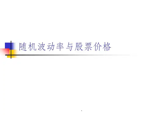 随机波动率ppt课件