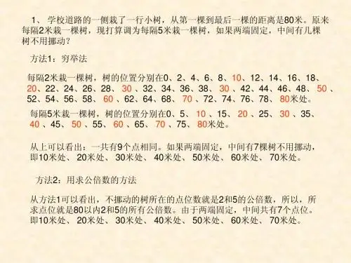 因数与倍数的应用