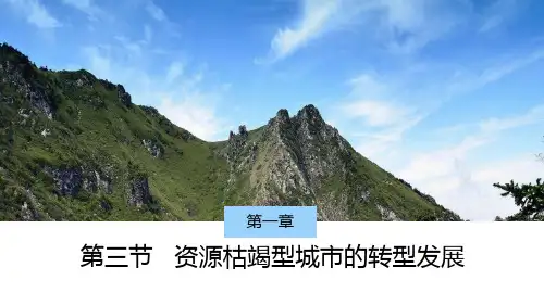 人教版(新教材)高中地理选择性必修2精品课件3：2 3资源枯竭型城市的转型发展