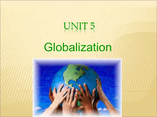 上外版英语泛读教程第四册Unit 5 Globalization