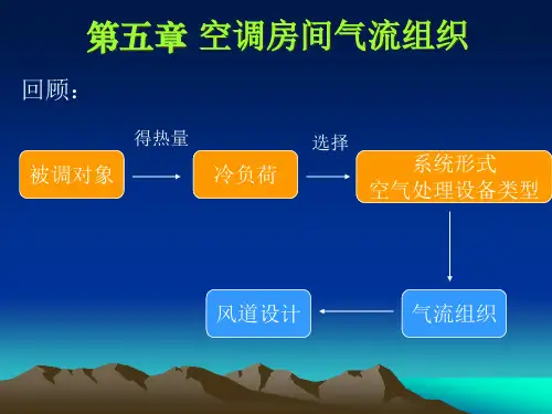 空调房间气流组织