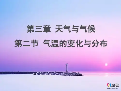 课件7：3.2 气温的变化与分布