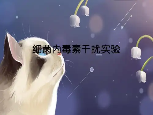 细菌内毒素干扰实验培训