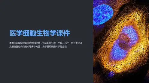 《医学细胞生物学课件》