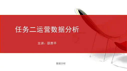 任务二运营数据分析