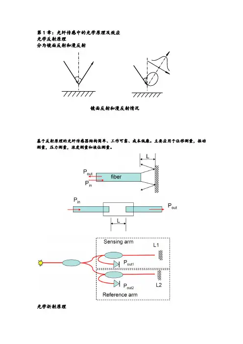 光纤传感中的光学原理及效应