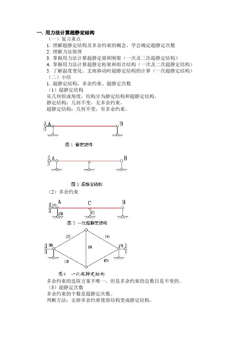 超静定结构的计算