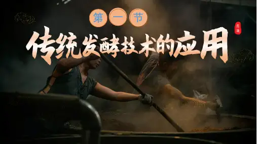 1.1传统发酵技术的应用-高二生物课件(人教版2019选择性必修3)