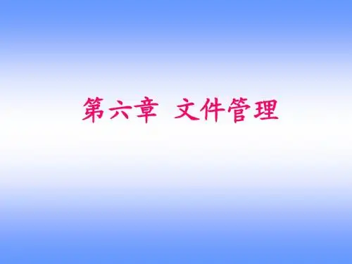 文件管理