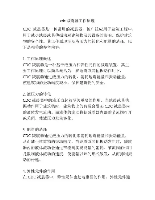cdc减震器工作原理