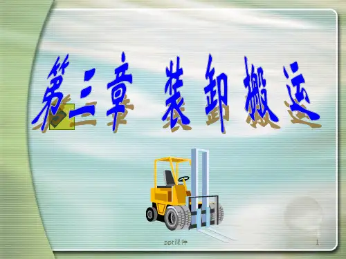物流装卸搬运  ppt课件