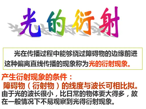 13 ---大学物理光的衍射课件