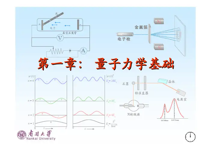 南开大学量子化学基础课件