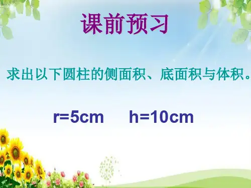 人教版六年级下册数学第二单元圆锥的认识