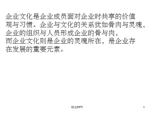 《企业文化学习》PPT课件