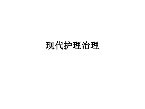 王小万 - 现代护理治理模式