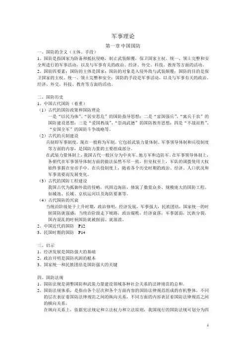军事理论