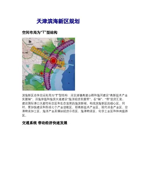 未来天津滨海新区规划全面介绍_图文(精)