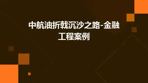 中航油折戟沉沙之路-金融工程案例