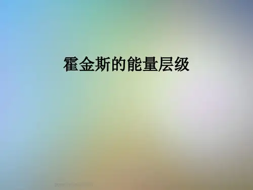 霍金斯的能量层级