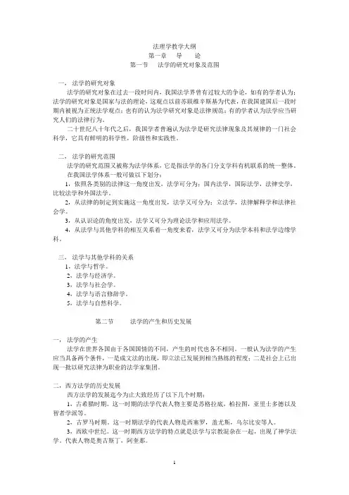 法理学课件