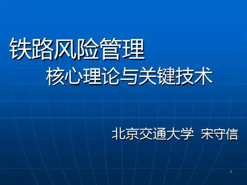 铁路安全风险PPT课件