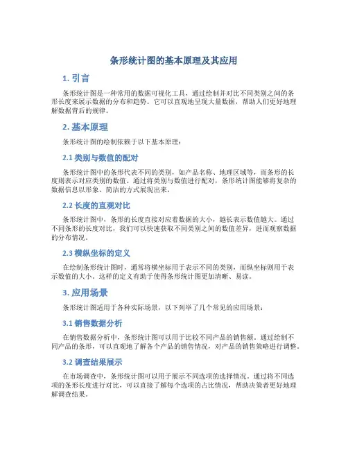 条形统计图的基本原理及其应用