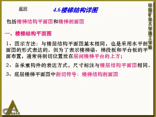 4.6楼梯结构详图