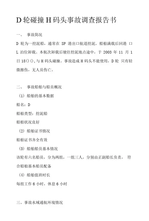 [练习]海事专项调查报告.doc
