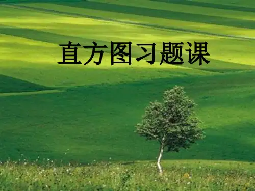 直方图习题