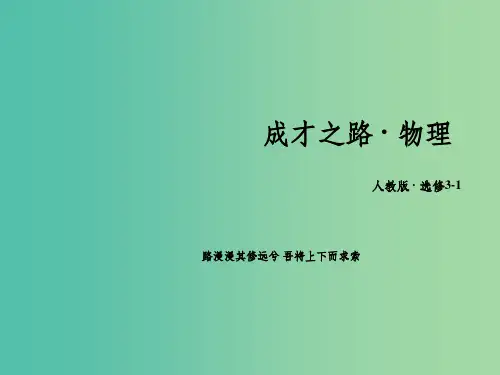 高中物理 第3章 磁场 3 几种常见的磁场课件 新人教版选修3-1