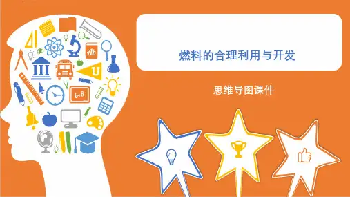 人教版九年级化学上册《燃料的合理利用与开发》思维导图课件