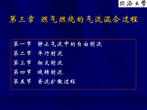 燃气燃烧与应用_chap3