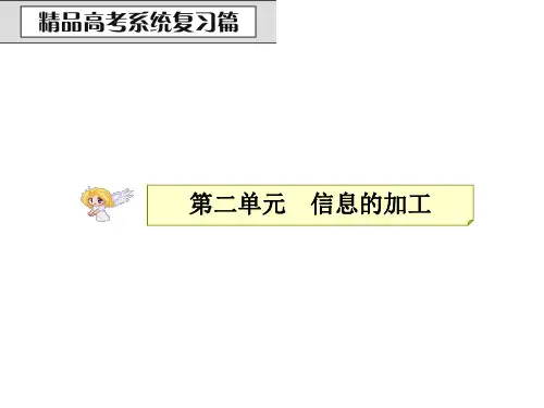 2020届高考信息技术复习课件： 字处理 (共12张PPT)
