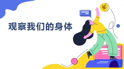 教科版二年级科学下册《观察我们的身体》PPT教学课件,共13页