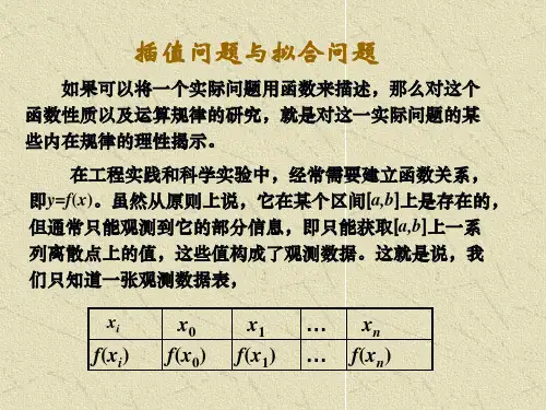 计算方法(6)第六章 最小二乘法与曲线拟合