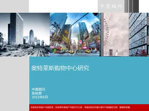 奥特莱斯商业研究专题