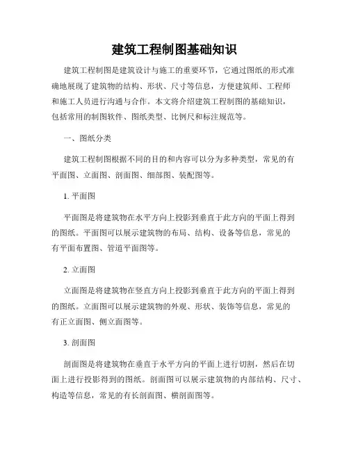 建筑工程制图基础知识