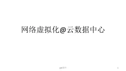 网络虚拟化ppt课件