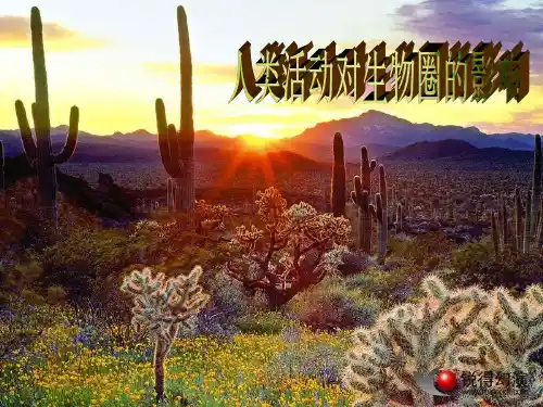 人类活动对生物圈的影响