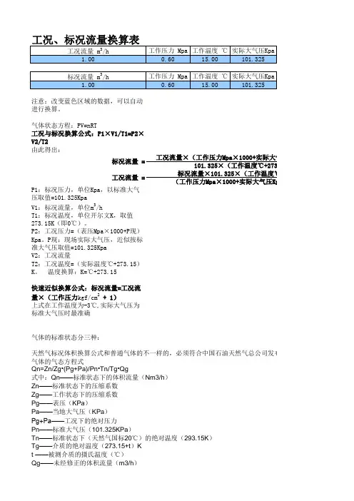 计算公式