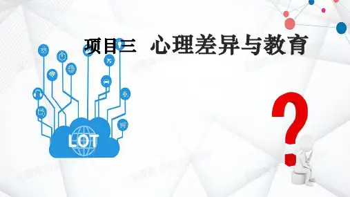 个别差异与教育 智力差异与教育个体智力差异(教育心理学课件)