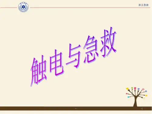 触电(急救处置)PPT课件