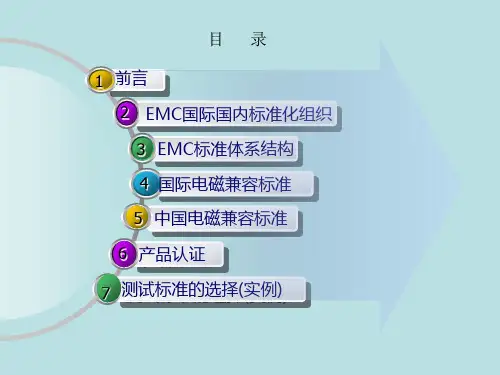 EMC标准体系