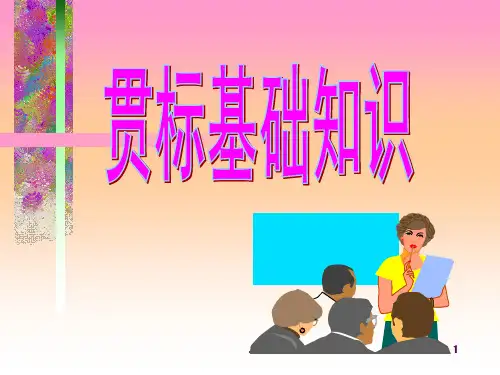 贯标基本知识PPT课件